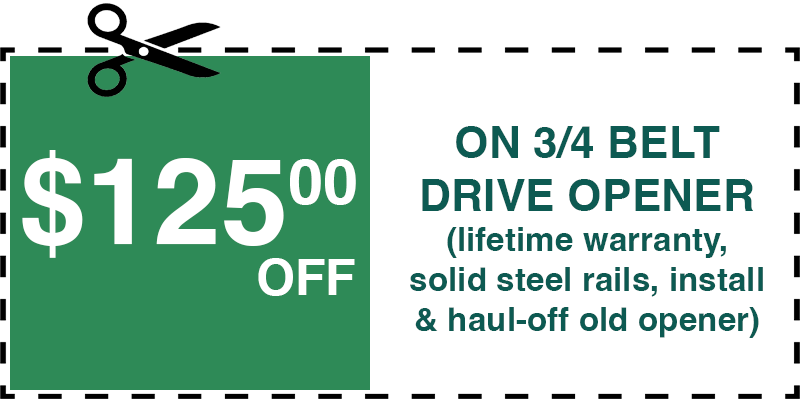 125 off garage door opener Dobbs Ferry